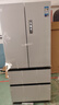 美的（Midea）M60系列520純平全嵌法式多門四開門家用冰箱超薄雙系統(tǒng)循環(huán)大容量無霜BCD-520WUFPZM(E)白國家補(bǔ)貼 曬單實(shí)拍圖