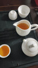 原和羊脂玉白瓷茶具套裝家用高檔辦公室會(huì )客喝泡茶壺整套陶瓷功夫茶杯 曬單實(shí)拍圖