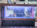 閩江大型新中式客廳家用落地魚(yú)缸水族箱辦公室招財免換水底濾龍魚(yú)缸 【4代】酸枝木 【2代專(zhuān)業(yè)款】180長(cháng)*50寬*155高送豪華套餐 曬單實(shí)拍圖