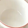 恩壽溯【拍一發(fā)四】少女蝴蝶結(jié)陶瓷碗勺釉下彩高顏值ins餐具飯碗甜品碗 粉白蝴蝶/粉紅蝴蝶2碗2勺【4件套 曬單實(shí)拍圖