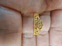 周生生 足金愛(ài)情密語(yǔ)皇冠黃金戒指開(kāi)口戒金飾品90227R計價(jià) 3.09克(含工費100元) 曬單實(shí)拍圖