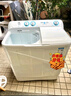 海爾（Haier）雙桶洗衣機(jī)半自動 家用大件洗 12公斤大容量 一級能效省水電 以舊換新 雙缸 原廠品質(zhì)XPB120-81D2 曬單實(shí)拍圖