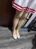 小野和子【楊冪同款】光腿神器雙層絲襪女秋冬季加絨保暖肉色打底褲連褲襪 曬單實(shí)拍圖