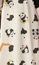 云想衣兒童睡裙女童夏季透氣裙子斑點(diǎn)彩色熊貓童裝兒童睡衣家居服M碼 曬單實(shí)拍圖
