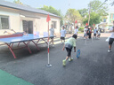 新動力推鐵環(huán)兒童戶外小學生幼兒園寶寶懷舊玩具男孩3-6歲滾鐵環(huán)大號藍 曬單實拍圖