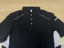妙歌夏季冰絲polo衫定制工作服速干T恤短袖企業(yè)團(tuán)體工衣汽修勞保廠服 小米同款T恤-石耀黑拼灰上衣 XL 曬單實(shí)拍圖