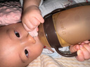 世喜奶瓶6個(gè)月以上寶寶ppsu仿母乳斷奶奶嘴嬰兒300ml帶重力球手柄 曬單實(shí)拍圖