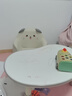 ONEVAN兒童花生桌寶寶學(xué)習(xí)桌嬰幼兒桌可升降幼兒園早教桌子孩子閱讀區(qū)桌 【白色80-60CM】6檔可升降丨環(huán)保高品質(zhì) 圓潤造型保護寶寶丨桌腿調(diào)節(jié)多齡使用 曬單實拍圖