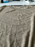 皮爾卡丹（pierre cardin）夏季桑蠶絲短袖t恤女士上衣2025新款寬松氣質(zhì)顯瘦洋氣冰.絲針織衫 卡其色 XL 建議115-125斤 曬單實(shí)拍圖