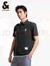 杰克·瓊斯（JACK&JONES） 杰克瓊斯春季新款時(shí)尚百搭常規(guī)胸前法斗狗刺繡裝飾polo短袖男款 曬單實(shí)拍圖