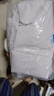李寧厚款連帽羽絨服新款寬松戶(hù)外防風(fēng)保暖外套AYMU559 灰色 3XL (190) 曬單實(shí)拍圖