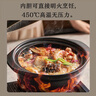 美的（Midea）大火力燜燉煲 電砂鍋煲湯鍋全自動可預(yù)約3-4人用燉湯盅電燉鍋紫砂鍋多功能料理鍋富硒全能鍋電湯煲 【約11碗1500w燜燉DGS3566】 3.5L 曬單實拍圖