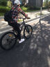 喜德盛（xds）25款黑客380黑客350山地自行車(chē)男士成人鋁合金21速通勤學(xué)生上班 黑銀17寸|黑客350 曬單實(shí)拍圖