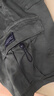 杰克·瓊斯（JACK&JONES）男裝夏工裝風(fēng)口袋時(shí)尚簡(jiǎn)約橄欖綠灰直筒牛仔短褲男褲224243027 橄欖綠灰E60 橄欖綠灰E60 L （180) 曬單實(shí)拍圖