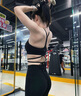 lululemon丨Flow Y 女士腰部綁帶運(yùn)動(dòng)內(nèi)衣 *Nulu LW2EBMA 黑色 S 曬單實(shí)拍圖