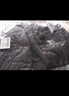 康博秋冬季輕薄羽絨服男連帽時(shí)尚休閑情侶裝男女款外套 黑色 M  曬單實(shí)拍圖