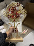 緣喜有格結(jié)婚禮物送新娘 團(tuán)扇結(jié)婚新娘高級(jí)成品 diy手工制作材料 高檔實(shí)用 【成品】鸞鳳和鳴-高級(jí)禮盒裝 曬單實(shí)拍圖