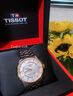 天梭（TISSOT）手表 杜魯爾系列女表 瑞士自動機械女士鋼帶腕表商務表生日禮物 曬單實拍圖