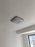 雷士（NVC）LED吸頂燈客廳餐廳臥室侘寂新中式原木套餐WHXD118W/F-03包安裝 曬單實拍圖