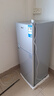 志高（CHIGO）雙門冰箱家用小型一級(jí)能效辦公室出租房宿舍用雙開(kāi)門中型二門電冰箱節(jié)能省電 一級(jí)能效-擱架款156L【冷凍二層 冷藏四層】 曬單實(shí)拍圖