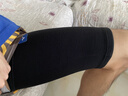 美津濃大腿護套運動(dòng)壓縮加壓護腿健身深蹲籃球足球跑步防肌肉拉傷襪套 黑色1只裝 M 【適合大腿圍43-48cm】 曬單實(shí)拍圖
