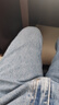 Levi's【商場(chǎng)同款】冰酷系列25春夏新款男士502錐形牛仔褲29507 藍(lán)色 34 (32) 曬單實(shí)拍圖