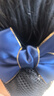 傾欣女士職業(yè)頭花盤(pán)發(fā)網(wǎng)兜護士空姐銀行物業(yè)酒店前臺發(fā)夾蝴蝶結發(fā)套 金邊款-細網(wǎng)1個(gè)裝 曬單實(shí)拍圖