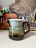 梵愿玻璃茶水分離過(guò)濾泡茶杯大容量帶把伴手禮品開(kāi)業(yè)活動(dòng)水杯定做印字 玻璃重山杯-白色【虧本沖量】 無(wú)規格 曬單實(shí)拍圖