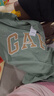 Gap男女裝2025春季新款純棉字母印花logo短袖T恤上衣美版797924 綠色 S 美碼 M亞洲碼175/92A 曬單實拍圖