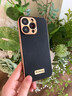 穹燃適用蘋果16Promax手機殼新款真皮保護套iPhone15promax全包防摔高檔大氣皮套16高級感商務簡約外殼 【薰紫色】頭層真皮鏡頭保護 iPhone 16 Pro Max 曬單實拍圖