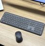 羅技（Logitech）MK950無(wú)線(xiàn)藍牙鍵鼠套裝 超薄輕音 雙模辦公鍵盤(pán)鼠標套裝  優(yōu)選系列 便攜鍵鼠套裝 商用版 黑色 曬單實(shí)拍圖