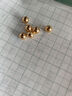 縱橫金業(yè)足金999   黃金轉運珠 金珠子  1克 單顆 頂珠 散珠 手串diy 1克  轉運珠 曬單實拍圖