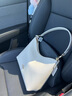 蔻馳（COACH）【品牌直供】禮物L(fēng)AUREL女士單肩手提腋下包白色CR148IMCHK 曬單實(shí)拍圖