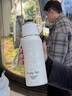 JCZS德國品牌316保溫杯大容量茶水分離泡茶杯2025新款保溫壺保冷水杯 顯溫款-白色600ML【316內(nèi)置茶倉 曬單實拍圖