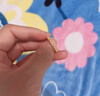 周六福（ZLF）七夕禮物  黃金戒指女款足金心形愛心活口指環(huán)手飾心動(dòng)瞬間 計(jì)價(jià) 12號(hào) - 2.02g 曬單實(shí)拍圖