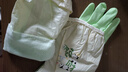 丁晴洗碗手套女廚房耐用型加長(cháng)防水家務(wù)清潔洗衣服專(zhuān)用一體絨加絨加厚 奶綠【1雙】50cm長(cháng)款加絨 曬單實(shí)拍圖