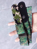 型公館學(xué)生軍訓(xùn)專用腰帶松緊彈力腰帶男初高中大學(xué)生女軍訓(xùn)必備用品皮帶 迷彩卡其（西瓜紋） 曬單實(shí)拍圖