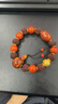 石玥珠寶精品14mm金眼天然黑曜石手串銀貔貅轉(zhuǎn)運(yùn)珠佛珠水晶手鏈男女士款 曬單實(shí)拍圖