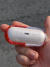 水月雨音樂膠囊PILL 藍牙耳機耳夾式AI降噪藍牙6.0真無線開放式不入耳高音質(zhì)跑步運動通話音樂耳機防掉 紅色 曬單實拍圖