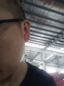 兩世歡北極星耳釘男士999純銀單只潮流養耳洞小眾耳環(huán)痞帥520情人節禮物 黑色單只 曬單實(shí)拍圖