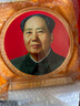 韶之紅高透水晶裝飾品毛主席畫(huà)像偉人照片客廳辦公桌面擺設博古架擺件 高23.6厘米加厚紅底雙面老年像 曬單實(shí)拍圖