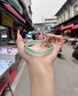 京鑒淺晴色手鐲冰種晴水圓條瑪瑙手鐲細(xì)條淺油青玉髓玉鐲時(shí)尚年輕氣質(zhì) 圓條晴水油青 52mm 曬單實(shí)拍圖