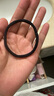 無(wú)印良品（MUJI） 黑色五件  發(fā)圈  發(fā)繩 頭繩 皮套  57801 粗繩 曬單實(shí)拍圖