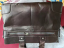 袋鼠男士公文包商務(wù)休閑2025新款真皮質(zhì)感橫款大容量手提包男款 *工廠(chǎng)豎款包包[款不 #2# 曬單實(shí)拍圖