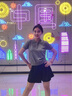 lagogo學(xué)院風(fēng)短袖針織衫女拉谷谷2025秋季新款灰色氣質(zhì)POLO領(lǐng)上衣 灰色 S 曬單實(shí)拍圖
