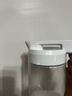 阿司倍鷺（ASVEL）冷水壺大容量涼水壺塑料泡茶壺冰箱果汁壺扎壺食品級耐高溫 A8045-29 白色 2100ml （送杯刷） 曬單實(shí)拍圖