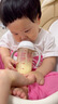 貝親（Pigeon）自然離乳 PPSU重力球吸管雙把手奶瓶 330mL 12月+ AA253 曬單實(shí)拍圖