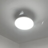 雷士（NVC）風(fēng)扇燈餐廳吊扇燈led臥室北歐客廳燈三防 全光譜護眼 枕邊風(fēng) 【全光譜/1級能效】42寸93瓦云逸 曬單實拍圖