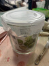 Glasslock進(jìn)口鋼化玻璃圓形保鮮盒耐熱微波爐飯盒 嬰兒奶粉罐MCCD072/720ml 曬單實(shí)拍圖
