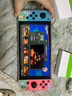 藍猩先生 適用switch OLED鋼化膜 任天堂Nintendo NS游戲機保護膜高清抗指紋防摔 曬單實拍圖